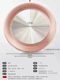 Mini Pottery Wheel Machine for Kids and Adults, Desktop Ceramic Clay Art Craft Tool for Teaching and Hobby
