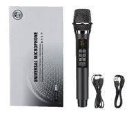 M3 Wireless Karaoke Microphone with Sound Card for Live Streaming and Home Use