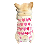 Pet Dog Cat Cotton Physiological Pants with Suspenders for Menstrual Period Anti-Harassment