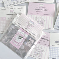 Ins Style Foldable Card Topper for Idol Photocards and Gift Packaging