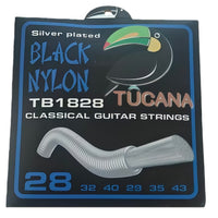 TUCANA Premium Silver-Plated Nylon Core Classical Guitar Strings