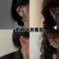 Non-Pierced Ear Cuffs for Women, Ins-Inspired Minimalist Design Ear Clip Set