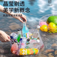 Portable Folding Basin for Travel, Laundry, and Foot Soaking - Durable and Collapsible