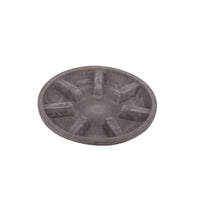 Round Faux Stone Plant Pot Saucer for Indoor Outdoor Use, Durable Resin Thickened Plastic Drip Tray