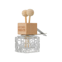 10ml Car Air Freshener Diffuser Bottle with Wooden Cap and Lanyard