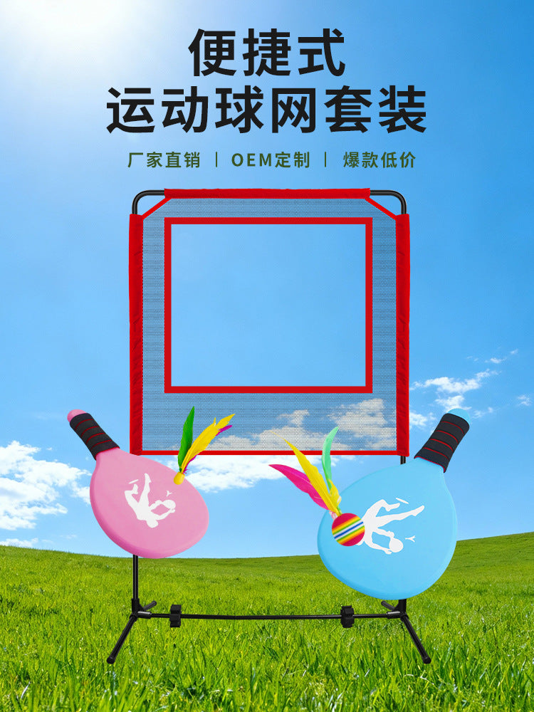Portable Badminton Pickleball Tennis Net Set for Outdoor Indoor Play