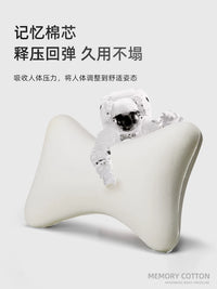 Office Chair Neck Pillow Car Seat Headrest Lumbar Support Cushion for Napping
