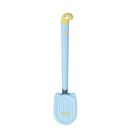 Silicone Toilet Brush with Holder, Wall-Mounted, Long Handle, Deep Cleaning for Bathroom