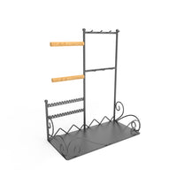 Jewelry Organizer Stand with Key Holder for Earrings, Rings, and Necklaces