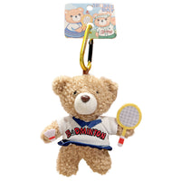 Cartoon Sports Bear Plush Keychain Pendant for Bags and Gifts