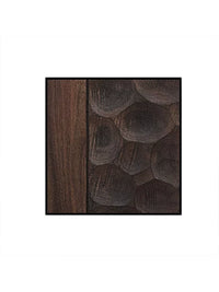 Japanese Wabi-Sabi Style Wood Carving Wall Art for Living Room and Bedroom