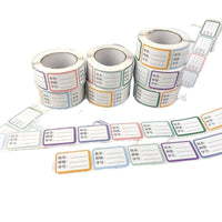 Waterproof Name Labels for Kids - School & Kindergarten Supplies