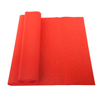 Red Xuan Paper for Chinese Calligraphy and Paper Cutting, Square and A4 Sizes