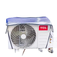 Outdoor AC Unit Cover Sunscreen Flame Retardant Heat Insulation Aluminum Foil Bubble Dust Rain Protector