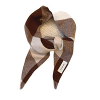 Luxury Soft Knit Scarf for Women - Autumn/Winter Warm Decorative Triangle Shawl