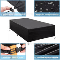 Outdoor Patio Garden Furniture Dust Cover Thickened Oxford Cloth Waterproof Sunscreen Rainproof Sofa Table Chair Cover