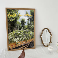 Autumn Forest Art Poster, Korean Ins Style Fresh Decorative Wall Hanging