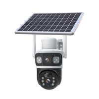 4G Solar Powered Outdoor Security Camera Wireless WiFi Low Power Surveillance System