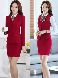 Women's Marching Band Suit Set with Skirt for Performance and Competition