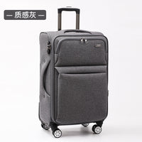 Multi-functional Oxford Cloth Luggage with Spinner Wheels and TSA Lock