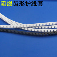 Flame Retardant Cable Protection Sleeve, Toothed Wire Guard, Insulating Cable Organizer