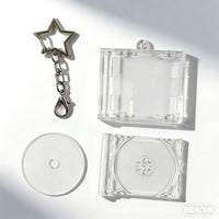 NFC Mini CD Keychain for DIY Fan Merchandise and Souvenirs
