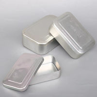 Aluminum Lunch Box Vintage 80s Style for Outdoor Camping and Home Use, Thickened Bento Container