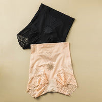 Caffeine Lace High-Waist Shaper Shorts for Tummy Control and Butt Lift