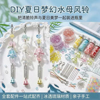 Jellyfish Wind Chime DIY Craft Kit for Kids & Adults, Educational Group Activity Gift