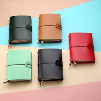 Refillable Leather Journal Notebook for Business, Office, and Students