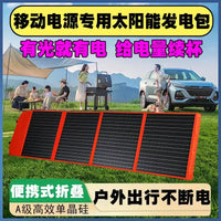 Portable Foldable Solar Panel Kit for Camping and Outdoor Power, 12-36V