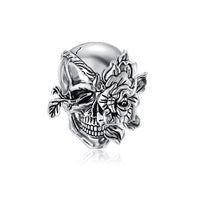 Halloween DIY Skull Charm Pendant for Jewelry Making