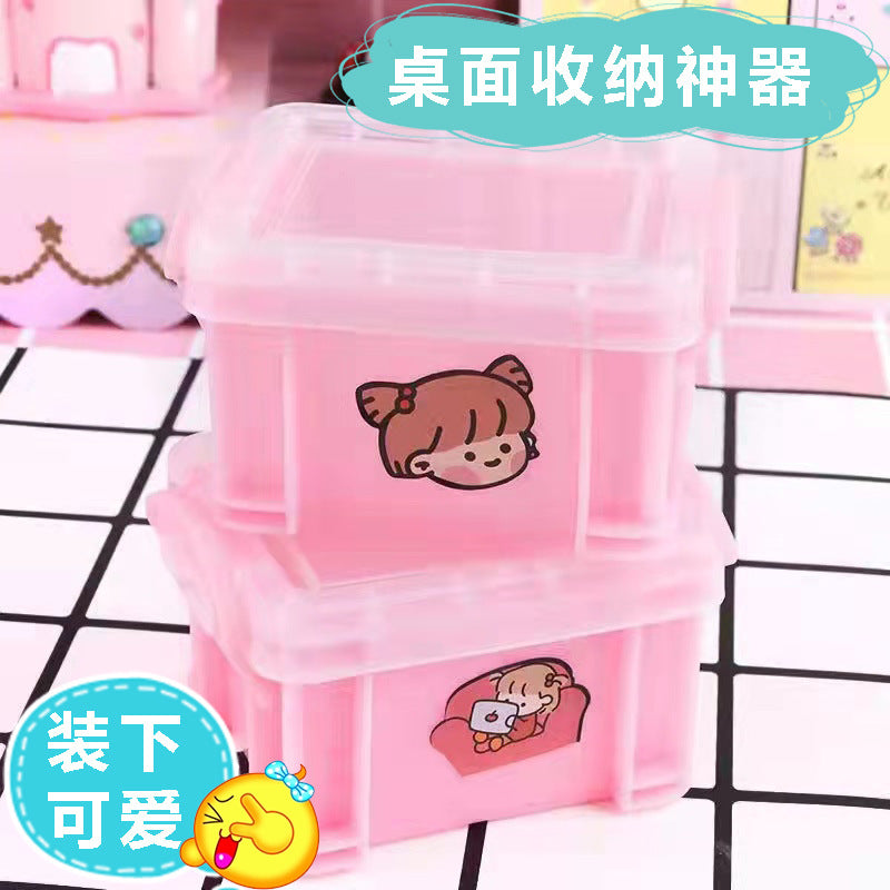 Mini Desktop Organizer Box for Jewelry, Earrings, and Small Items