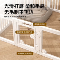 Indoor Pet Playpen Dog Fence Gate Barrier for Small to Medium Dogs, Puppy Crate Villa Home Use