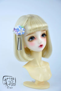 BJD/DD Doll Kimono Hair Clip Japanese Style Hair Accessory for 1/4, 1/3, and Uncle Dolls