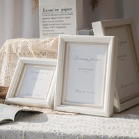 Oil Pastel Painting Photo Frame Wall Mount or Tabletop Display for 6-10 inch Pictures