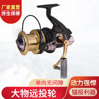 High-Strength Metal Gapless Spinning Reel for Sea Fishing