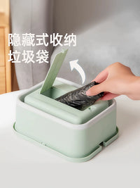 Foldable Car Trash Can with Lid - Portable Multi-functional Vehicle Organizer for Travel & Camping
