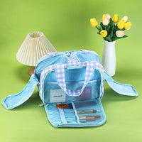 Large Capacity Waterproof Travel Cosmetic Bag Portable Makeup Organizer