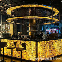 Translucent Natural Ultra-Thin Stone Veneer for Backlit Walls