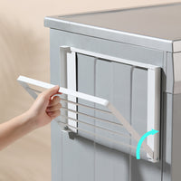 Magnetic Storage Rack for Washing Machine & Refrigerator - No-Drill Wall Mount Organizer