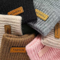 Alpaca Wool Touchscreen Gloves for Winter Cycling, Unisex Warm Fashion Gloves