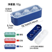 Sphere Ice Cube Tray for Coffee and Whiskey, Quick Freeze Ice Ball Mold, Easy Release Food-Grade Silicone Ice Maker
