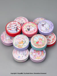 Miniature Food Storage Box with 30 Play Food Items for Dollhouse Decor