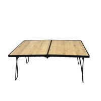 Portable Outdoor Camping Picnic Folding Table with Mesh Storage