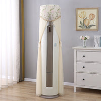 Upright Cylindrical Air Conditioner Dust Cover for Gree, Haier, Aux - Living Room Floor Standing AC Unit Protector