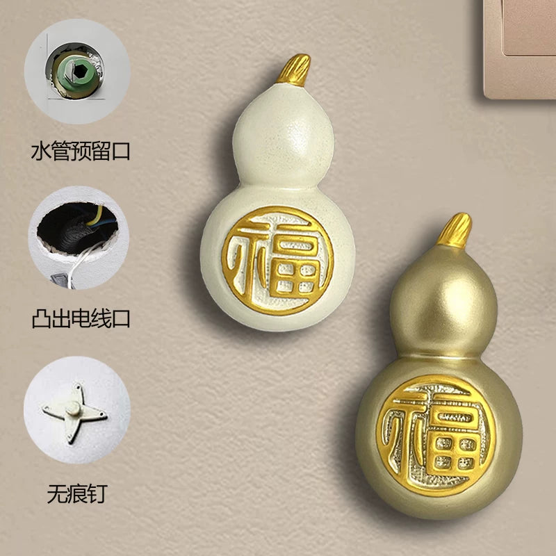 Decorative Wall Hole Cover for Wires and Pipes, Bathroom Pipe Concealer Cap