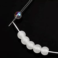 Open Beading Needles for Pearl and Bead Stringing, DIY Bracelet Tool