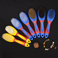 Multi-Purpose Cleaning Brush for Shoes, Walnuts, and Crafts - Soft Bristle, Wire, and Silicone Options