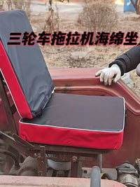 Tractor Seat Cushion with Backrest for Agricultural Vehicles